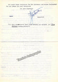 Gotovac, Jakov - Typed Letter Signed 1966