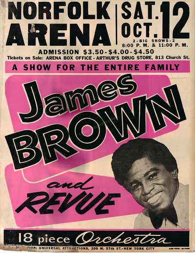 Brown, James - Set of 2 Unsigned Posters