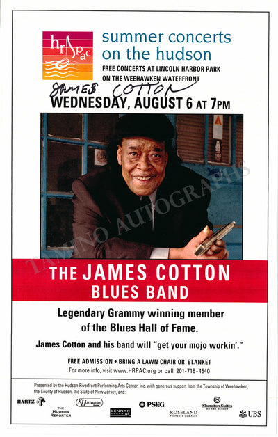Cotton, James - Signed Poster