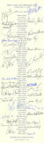 Levine, James - Signed Program Metropolitan Opera 25th Gala, 1996