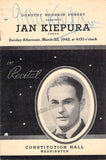 Kiepura, Jan - Signed Concert Program 1942