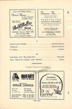 Kiepura, Jan - Signed Concert Program 1942