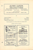 Kiepura, Jan - Signed Concert Program 1942