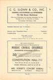 Kiepura, Jan - Signed Concert Program 1942