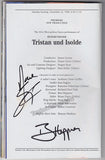 Eaglen, Jane - Heppner, Ben - Double Signed Program + Double Signed Libretto - Tristan und Isolde