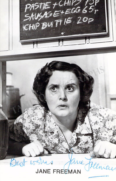 Freeman, Jane - Signed Photograph