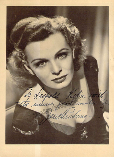 Pickens, Jane - Signed Photograph