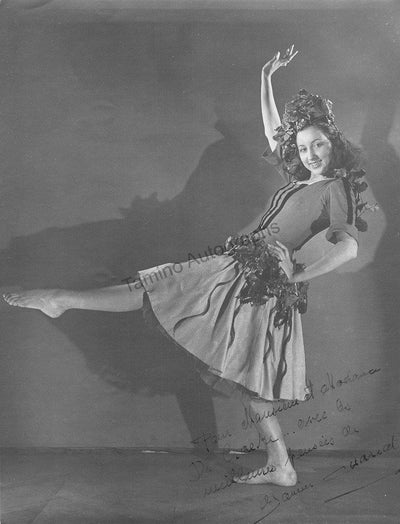 Charrat, Janine - Signed Photograph