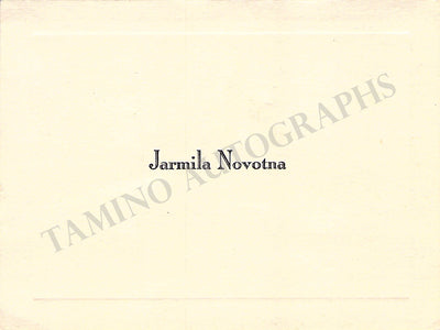 Novotna, Jarmila