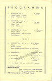Heifetz, Jascha - Concert Program Amsterdam 1938