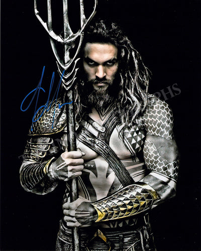 Momoa, Jason - Signed Photograph in "Aquaman"
