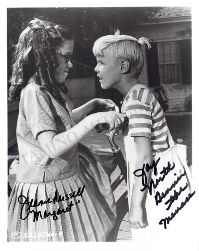 North, Jay - Russell, Jeannie - Signed Photograph in "Dennis The Menace"