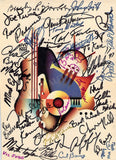 JVC Jazz Festival 1997 - Program Page Signed by 35 Artists