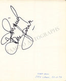 Jazz Musicians - Collection of 33 Signed Album Pages