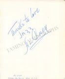 Jazz Musicians - Collection of 33 Signed Album Pages