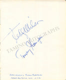 Jazz Musicians - Collection of 33 Signed Album Pages