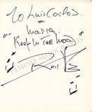 Jazz Musicians - Collection of 33 Signed Album Pages