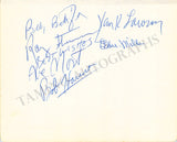 Jazz Musicians - Collection of 33 Signed Album Pages