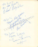 Jazz Musicians - Collection of 33 Signed Album Pages