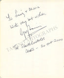 Jazz Musicians - Collection of 33 Signed Album Pages