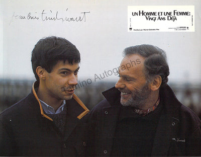 Trintignant, Jean-Louis - Signed Photograph