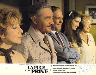 Darras, Jean-Pierre - Topart, Jean - Mercadier, Marther - Signed Photograph