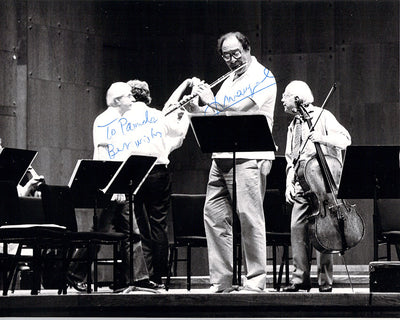 Rampal, Jean-Pierre - Signed Photograph