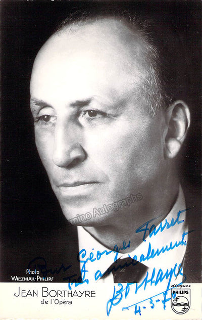 BORTHAYRE, Jean