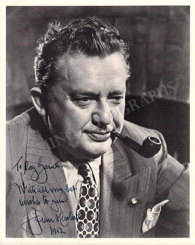 Hersholt, Jean - Signed Photograph 1952
