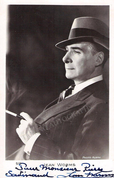 Worms, Jean - Signed Photograph