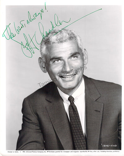 Chandler, Jeff - Signed Photograph