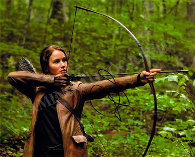 Lawrence, Jennifer - Signed Photograph in "The Hunger Games"
