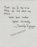 Vyvyan, Jennifer - Autograph Letter Signed 1972