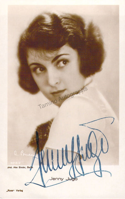 Jugo, Jenny - Signed Photograph