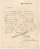 Lind, Jenny - Autograph Letter Signed 1846