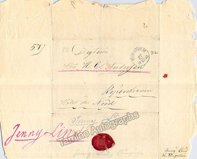 Lind, Jenny - Handwritten Envelope