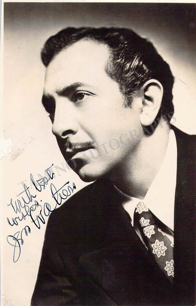 WALTERS, Jess (Various Autographs)