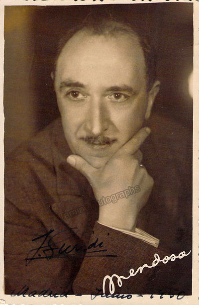 Guridi, Jesus - Signed Photograph 1950