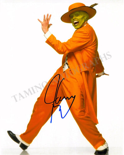 Carrey, Jim - Signed Photograph in "The Mask"