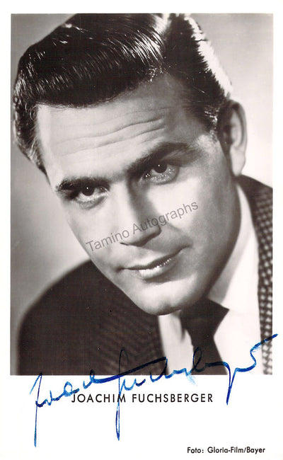 Fuchsberger, Joachim - Signed Photograph