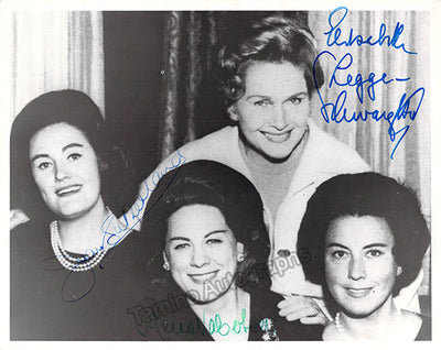 Sutherland, Joan - Tebaldi, Renata - Schwarzkopf, Elisabeth - Triple Signed Photograph
