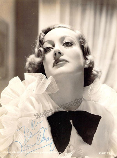 Crawford, Joan - Signed Photo in "Today We Live"