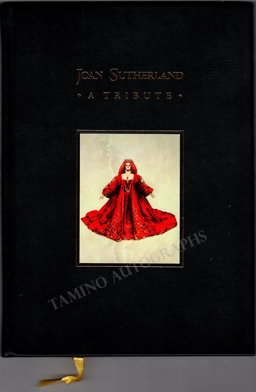 Sutherland, Joan - Signed Book "Joan Sutherland - A Tribute"