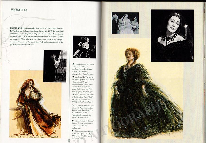 Sutherland, Joan - Signed Book "Joan Sutherland - A Tribute" - Tamino
