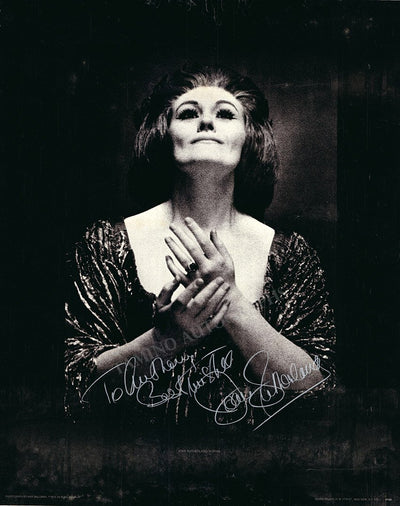 Sutherland, Joan - Norma Poster Signed