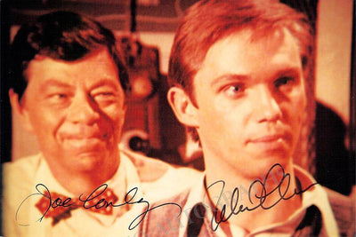 Conley, Joe - Thomas, Richard - Double Signed Photograph in "The Waltons"