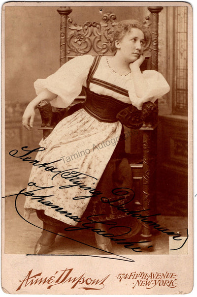 Gadski, Johanna - Signed Photograph