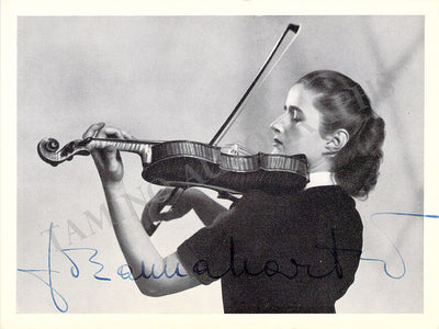 Martzy, Johanna - Signed Photograph