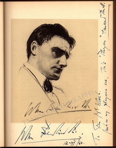 Barbirolli, John and Philharmonic Symphony Orchestra of NY - Book Signed by All 1939-40