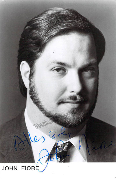 Fiore, John - Signed Photograph
